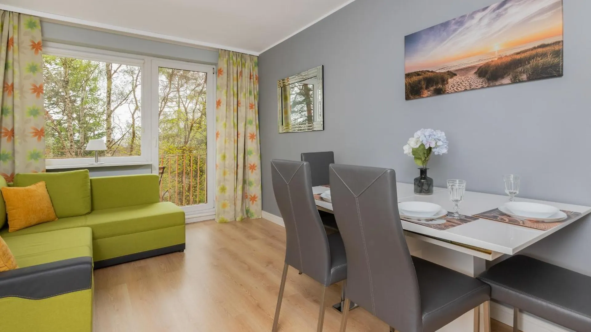 Unique Apartment With A Balcony In Sopot By Rent Like Home